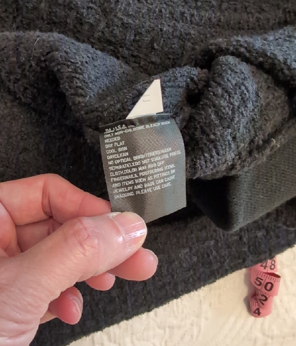 UNIQLO Womens Black Textured Button-Front Cardigan Jacket - Picture 8 of 9